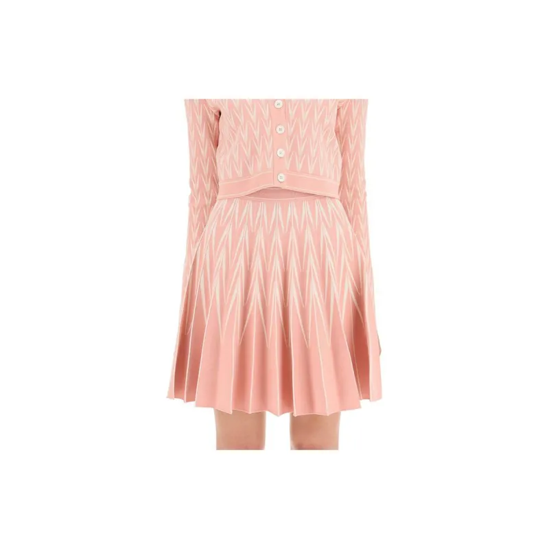Alexander McQueen FW22 Crop Tops Women's Pink-4