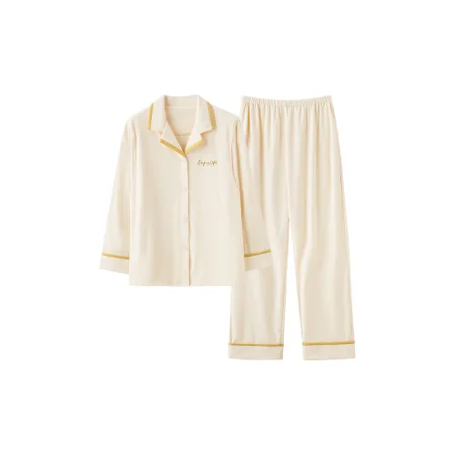 MADALLO Pajama Set Women's Apricot