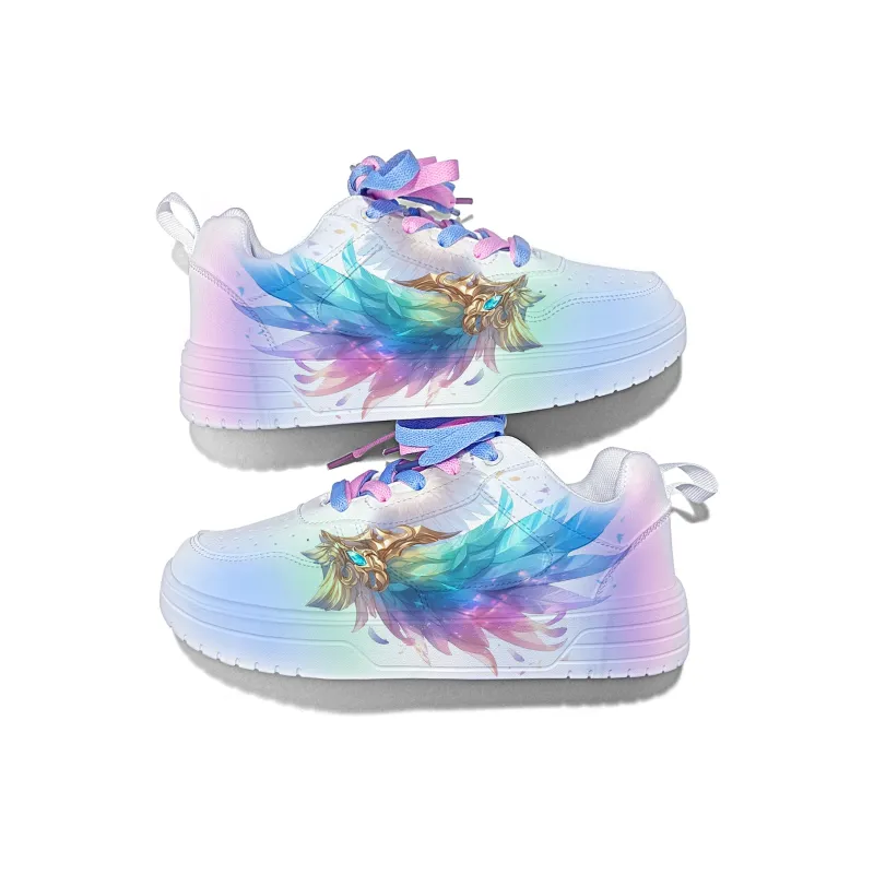 Cold Cicadas Yesterday Chinoiserie Anti-Slip And Wear-Resistant Lightweight Low-Top Casual Shoes Unisex White-1