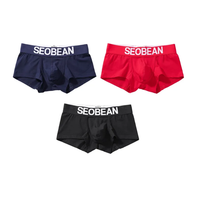 SEOBEAN Underpants Men's 3 Pack-4