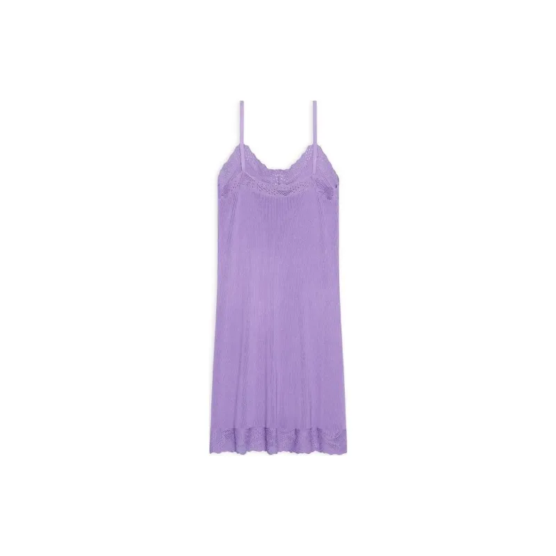 Balenciaga Slip Dresses Women's Purple-1
