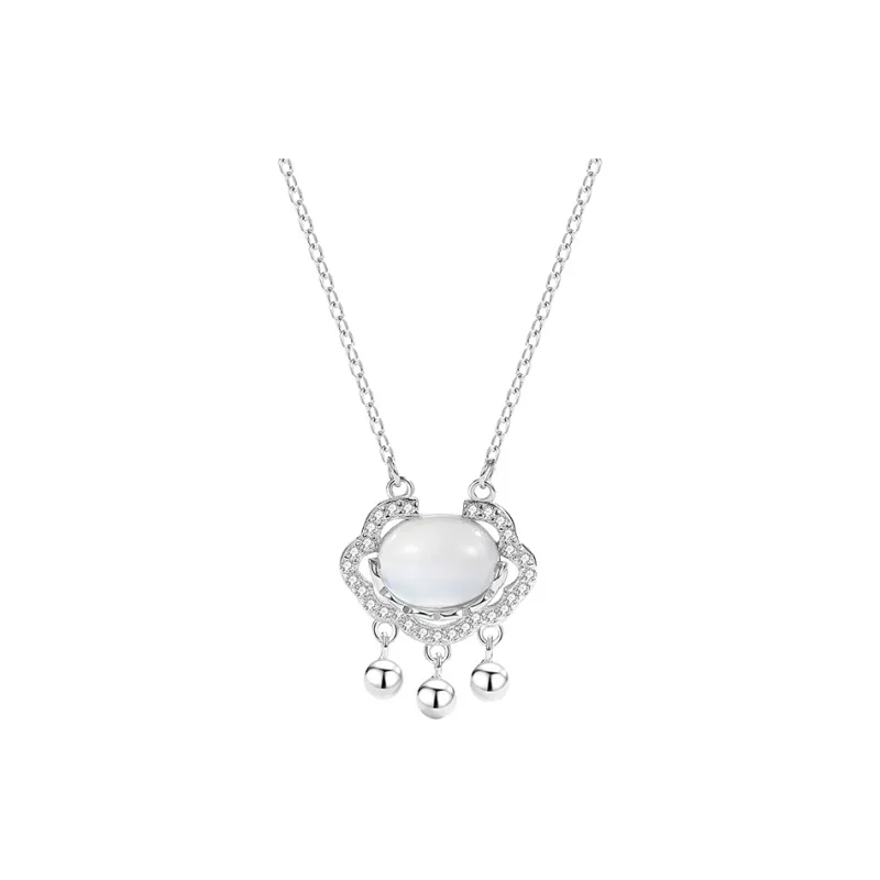 CHINA GOLD Chalcedony Necklaces Women's-0