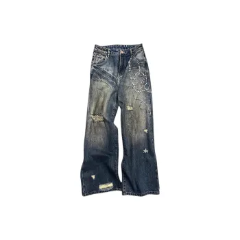 Apriority Clothing Jeans Unisex Blue