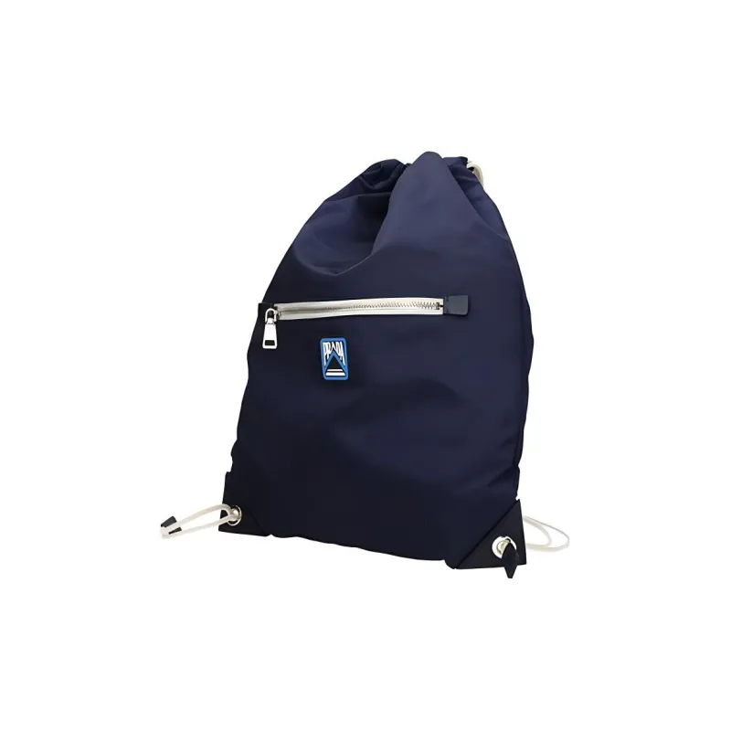 PRADA Fabric Backpack Unisex Blue-1