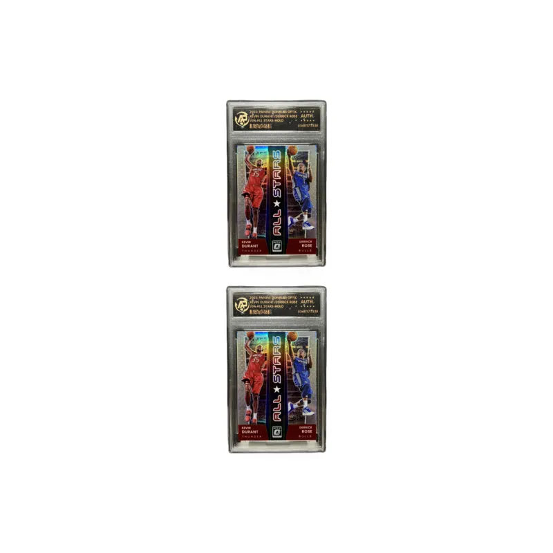 PANINI Derrick Rose KD Player Cards Double Throw All Star Period Photo Multicolor Holographic Card Graded Cards 1 Pc-3