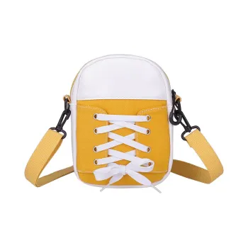 TINYAT Pu Shoulder Bag Crossbody Bag Large Size Unisex Yellow Burgundy Black