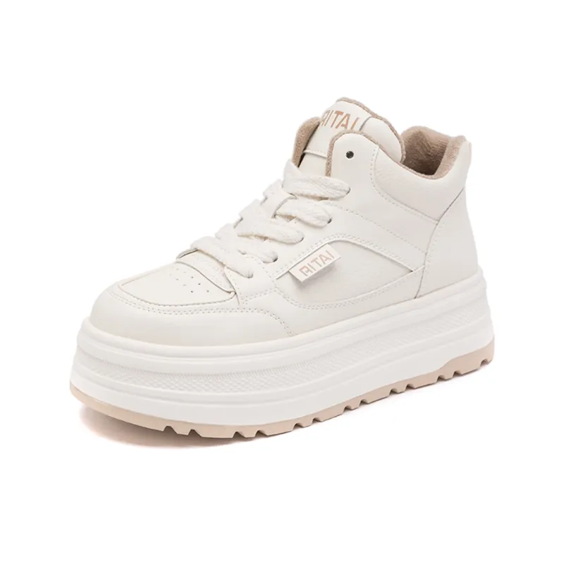 Ritai Skateboard Shoes Women's Mid Top-1