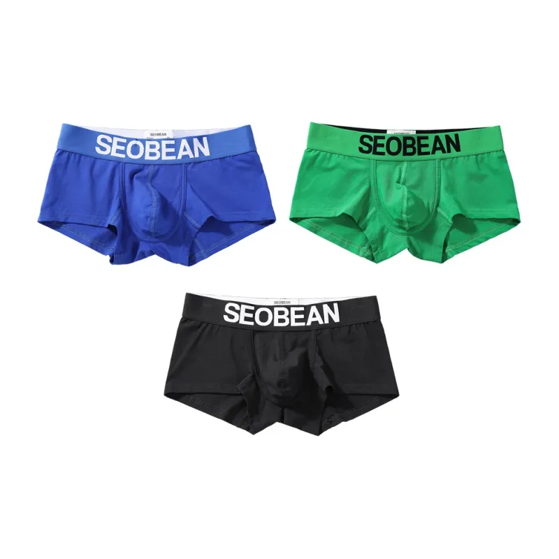 SEOBEAN Underpants Men's 3 Pack-5