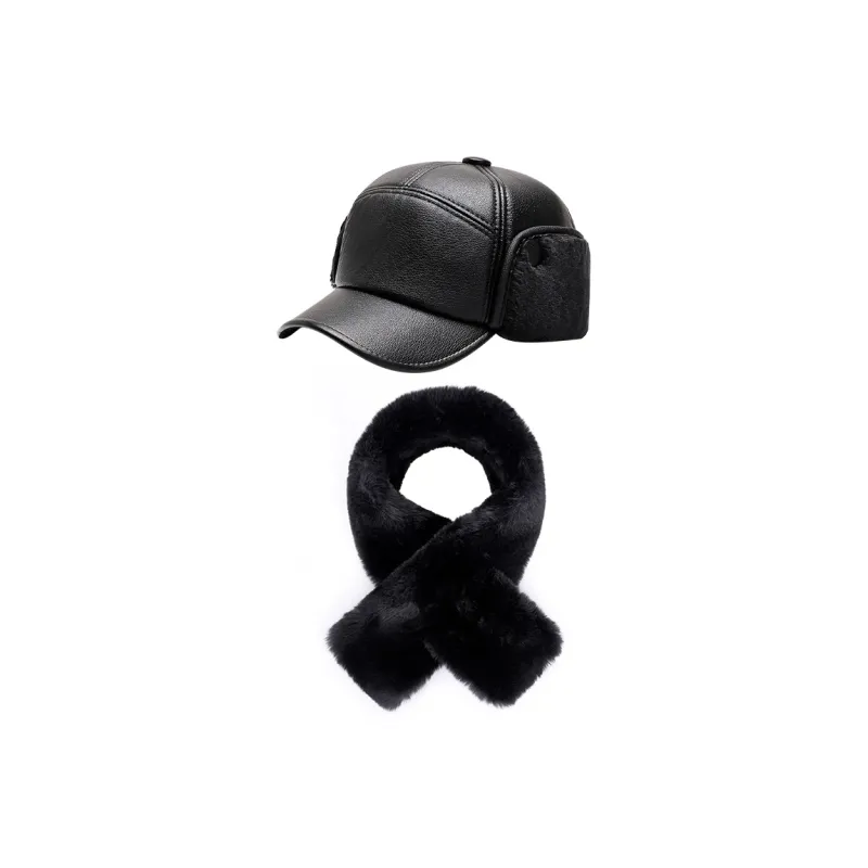 TUCANO Pu Leather Baseball Caps Unisex-7