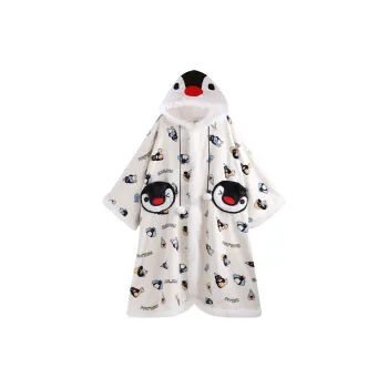 Wabi Town Bath Robes Women's White