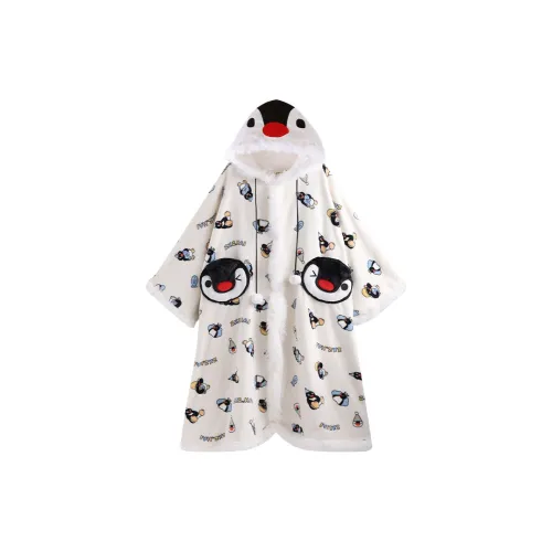 Wabi Town Bath Robes Women's White
