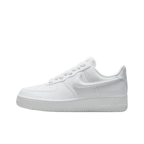 Nike Air Force 1 Anti Slip Wear Resistant Low Top Skateboard Shoes Unisex White