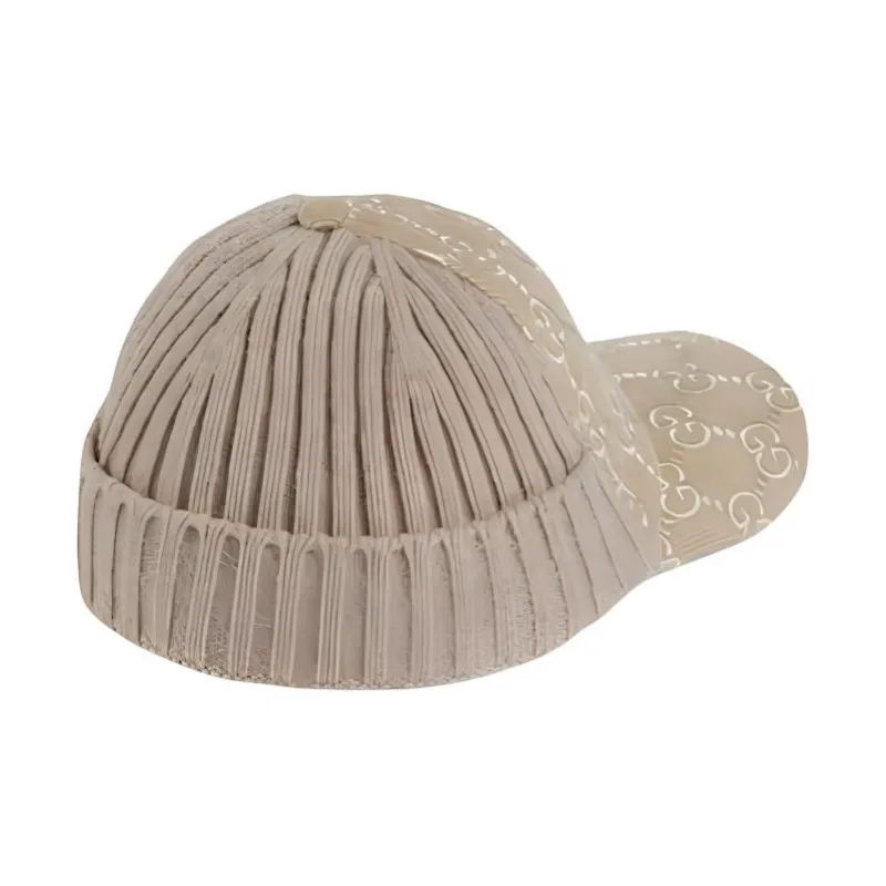 GUCCI Corduroy Velvet Cotton Baseball Caps Unisex Brown-2