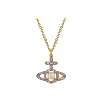 Vivienne Westwood Alloy Necklaces Women's Gold