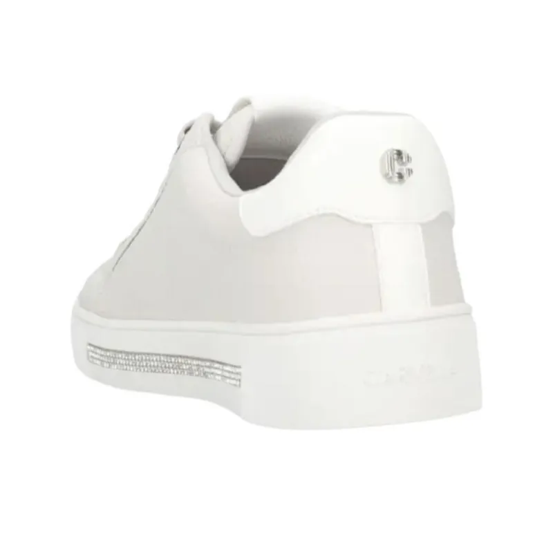 Kurt Geiger London Diamond Low-Top Skateboard Shoes Women's White-4