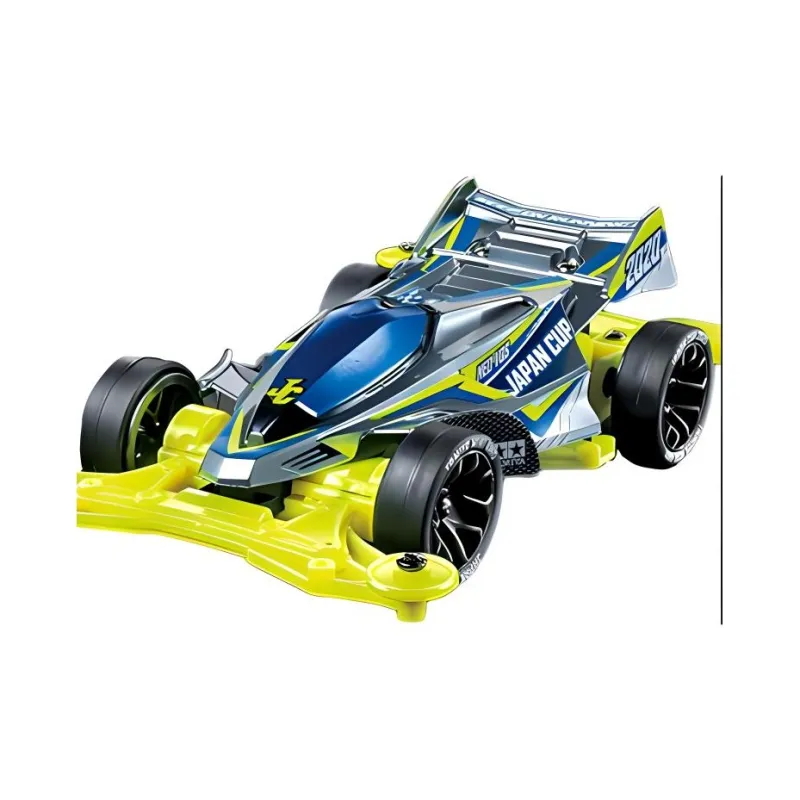 Tamiya J CUP Limited, Mini 4WD VZ 2020 Conqueror Medium Diameter Carburated Wheel Assembled Models-2