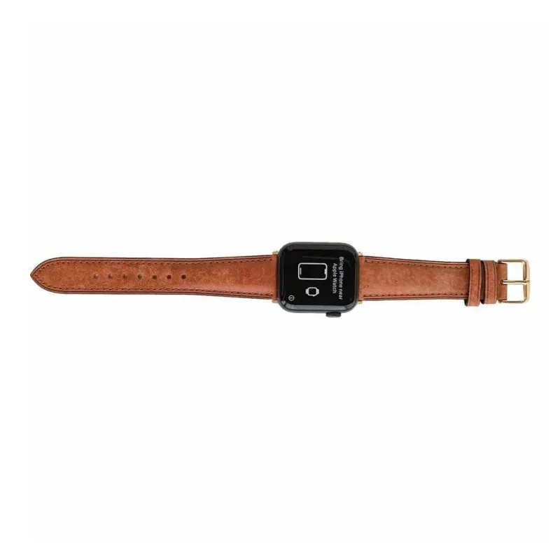 NCFCK Watch Band Apple Compatibility Genuine Leather Material-5