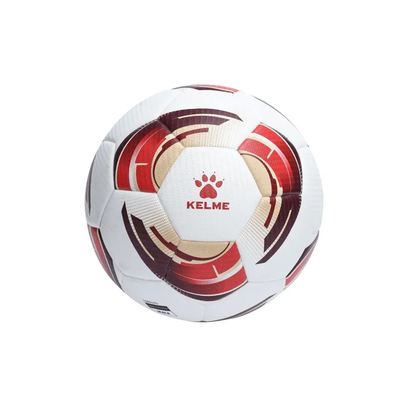 KELME Size 5 Ball Soccer Seamless Thermal bonding Red Gold-1