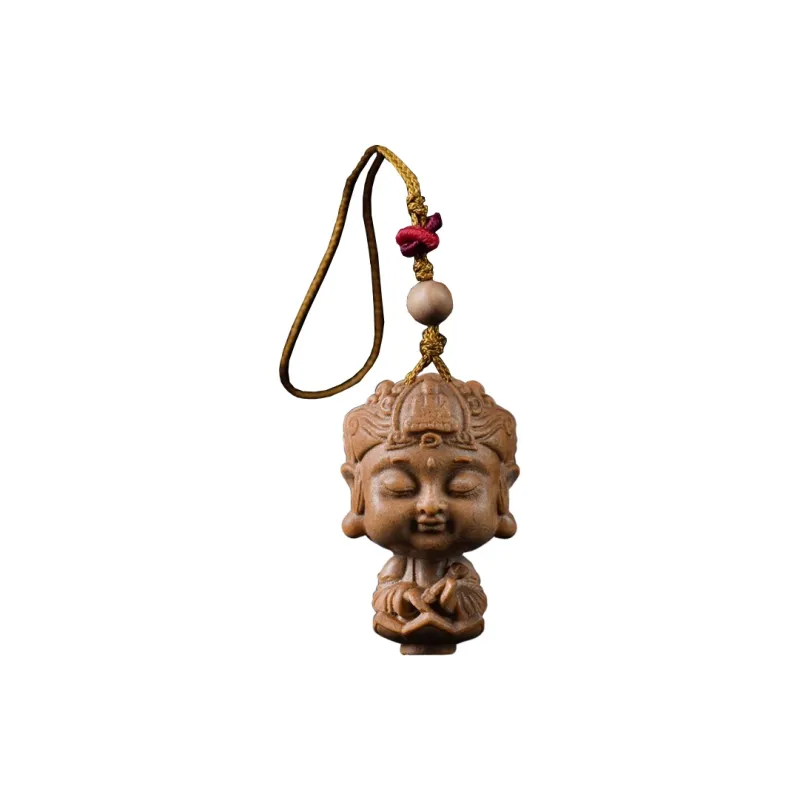 DALONG Old Mountain Sandalwood Pendants Unisex-7