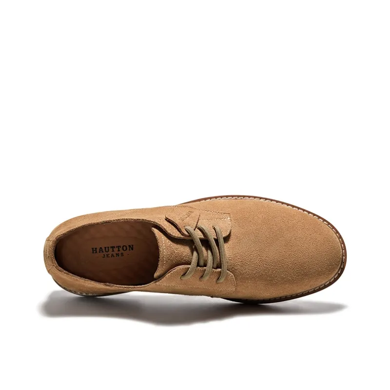 Hautton Jeans Casual Shoes Men's Camel-9