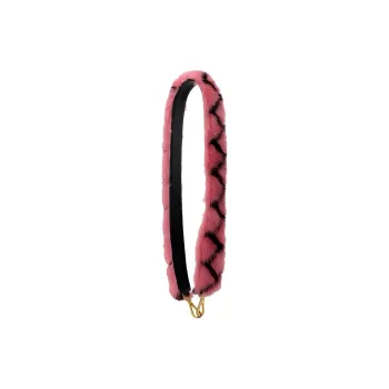 PRADA Leather Shoulder Strap Bag Straps Women's Pink