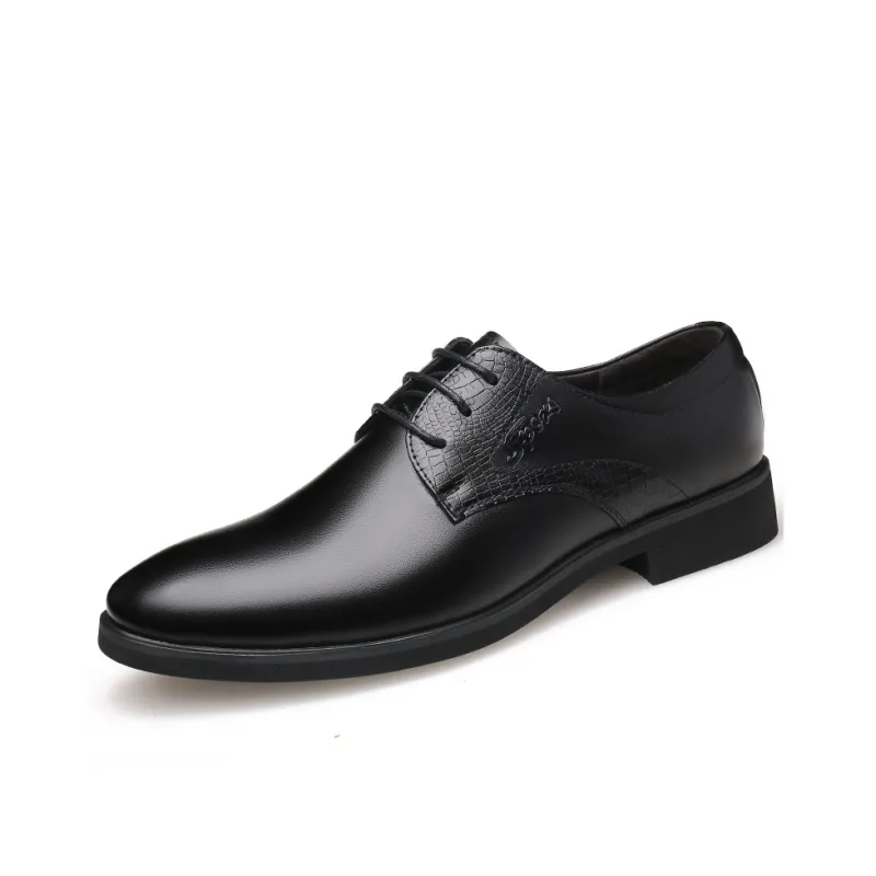 Bindu Dress Shoes Men Low Top Black-0