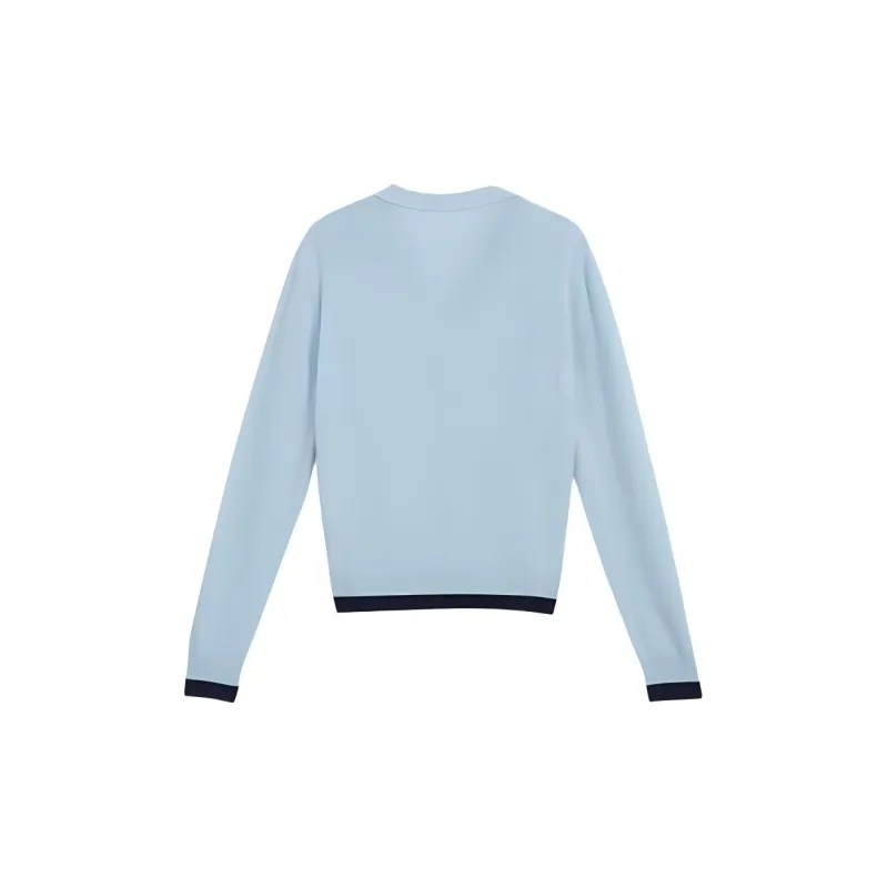 Yiner Cashmere Sweater Women's Light Blue-1