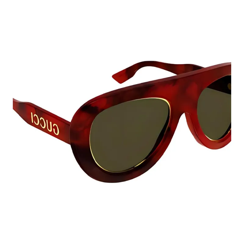 GUCCI Aviator Sunglasses Women's Tortoiseshell-2