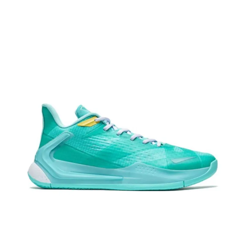 XTEP Lightning Low Top Basketball Shoes Men's Green-1