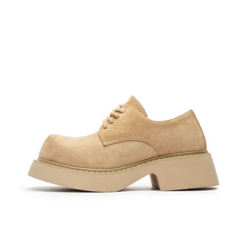 Fire Flying Fish Anti Slip Wear Resistant Low Top Casual Shoes Unisex Beige