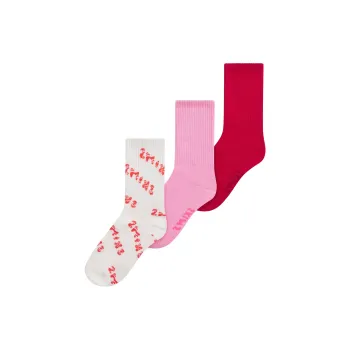 SKIMS Fake Day Collection FW24 SPORT CREW SOCK 3 PACK Mid Calf Socks Women's 3 Pack