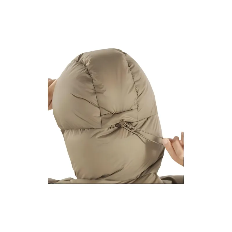 SALOMON OUTLINE NOVELTY DOWN Down Jacket Women's Light Brown-5