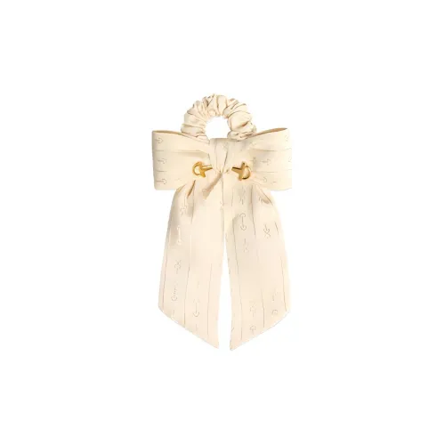 GUCCI Silk Hair Bands Women's Ecru