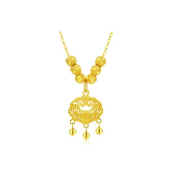Chongqing Gold Store S925 Silver Necklaces Women's