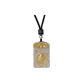 JINLUWANG 999 Fine Silver Pendants Unisex