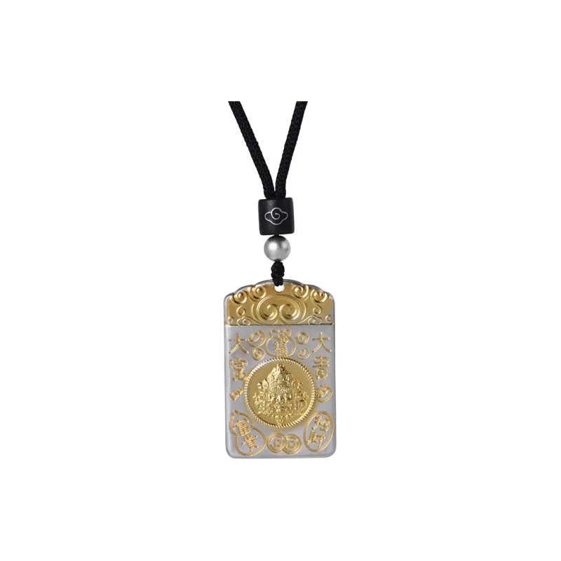 JINLUWANG 999 Fine Silver Pendants Unisex-0