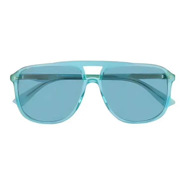 GUCCI Aviator Sunglasses Men's Blue-0