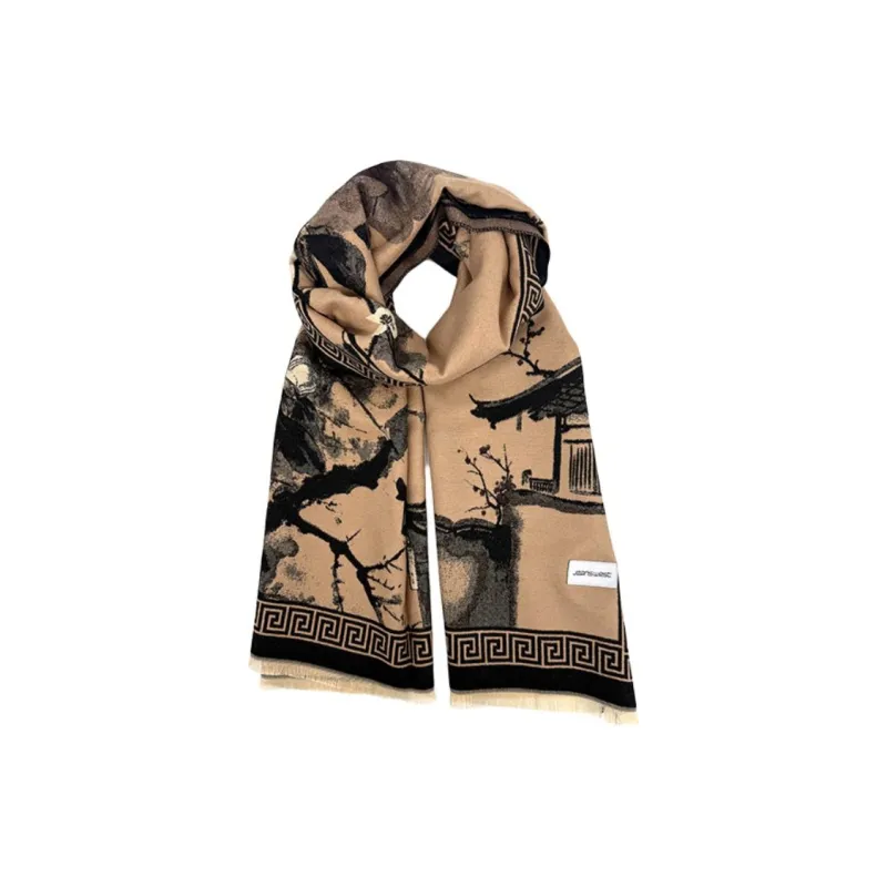 JEANSWEST Knit Scarves Unisex-3