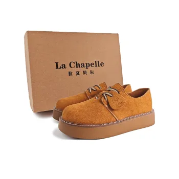La Chapelle Casual Single Shoes Women's Chestnut