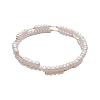 Qing Yi Freshwater Pearl Bangles Unisex