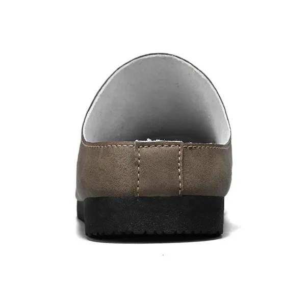 RENBEN Odor Resistant Slip Resistant Wrap toe Slippers Men's-19