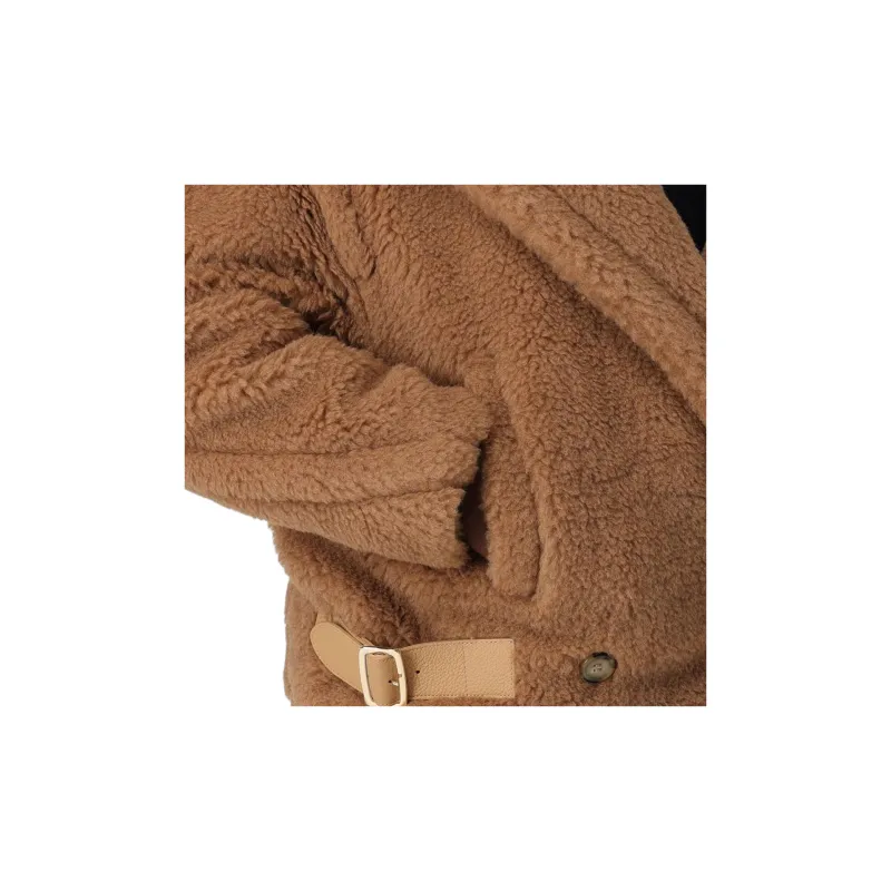MaxMara Vanadio Teddy Short Coat-5