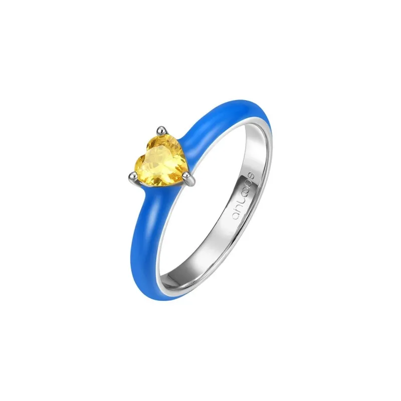 AHLOOPS 18K Gold Plated Copper Rings Unisex-3