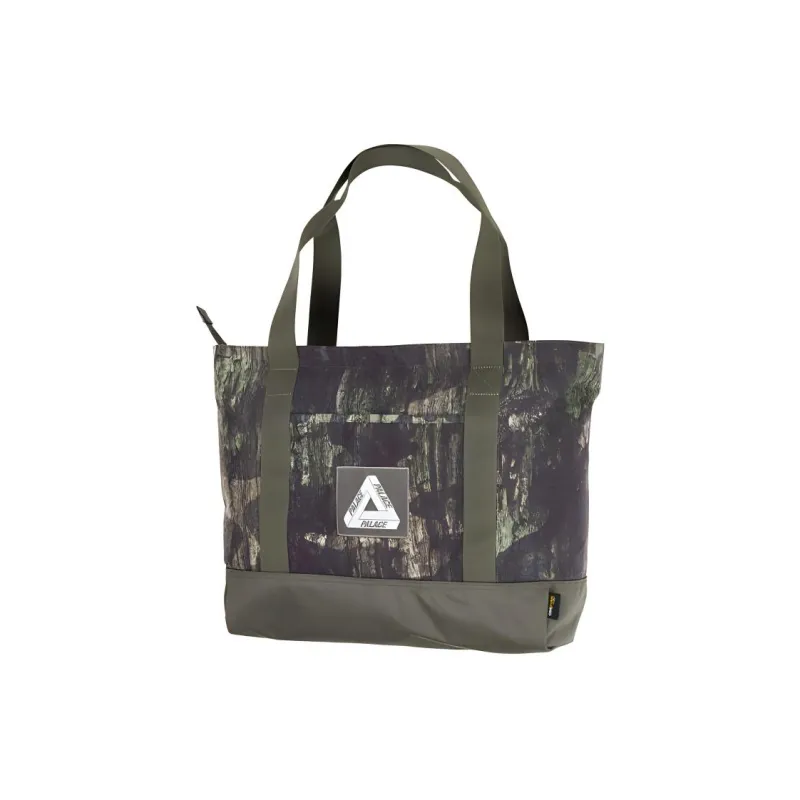 PALACE Recycled Nylon Tote Bag Shopping Bag Handbag Shoulder Bag Regular Men's Forest Green-1