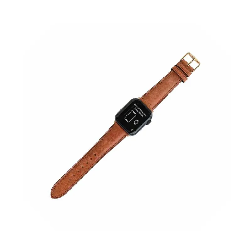 NCFCK Watch Band Apple Compatibility Genuine Leather Material-4