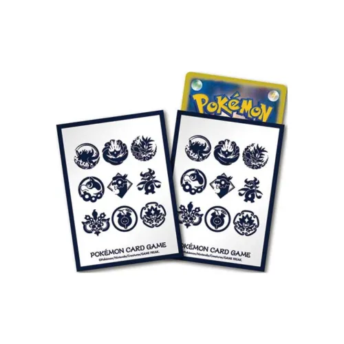 POKEMON Card Holder Poke Crest 'North And South' Card Accessories 64 Pcs/Box
