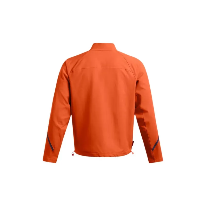 Under Armour WOVEN Collection Unstoppable Collegiate Bomber Jackets Coats Men's Orange-1