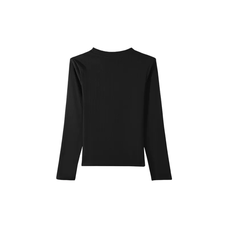YIMANLI Fall And Winter Thermal Top Women's-2