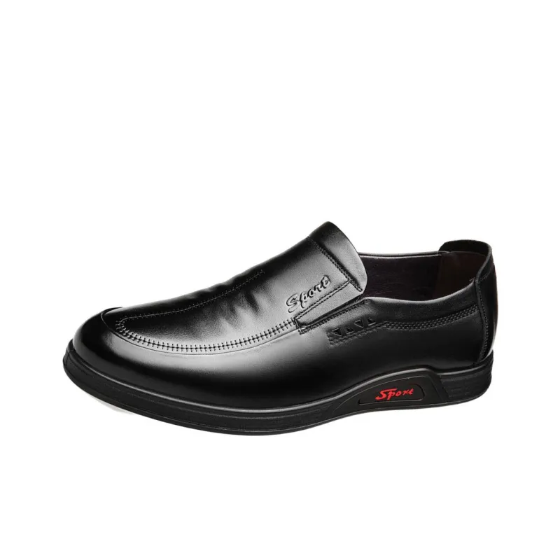ZUWUDONG Dress Shoes Men Low Top Black/Chocolate-0