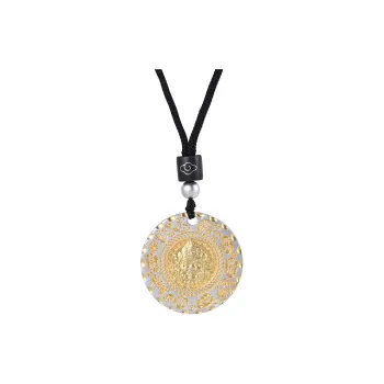JINLUWANG 999 Fine Silver Pendants Unisex